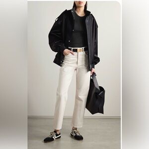 AGOLDE Women's Feel Good High Rise Straight Leg Jeans in Cream Size 25